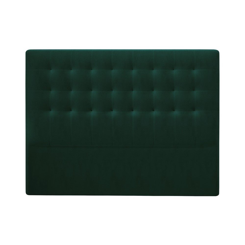 Lahvově zelené čelo postele se sametovým potahem Windsor & Co Sofas Athena, 180 x 120 cm v:1299566