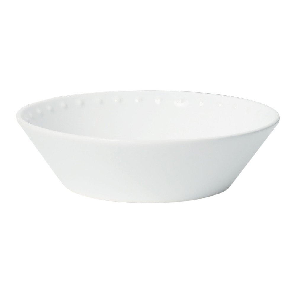 Bílý kameninový hluboký talíř Côté Table Caravane v:985170