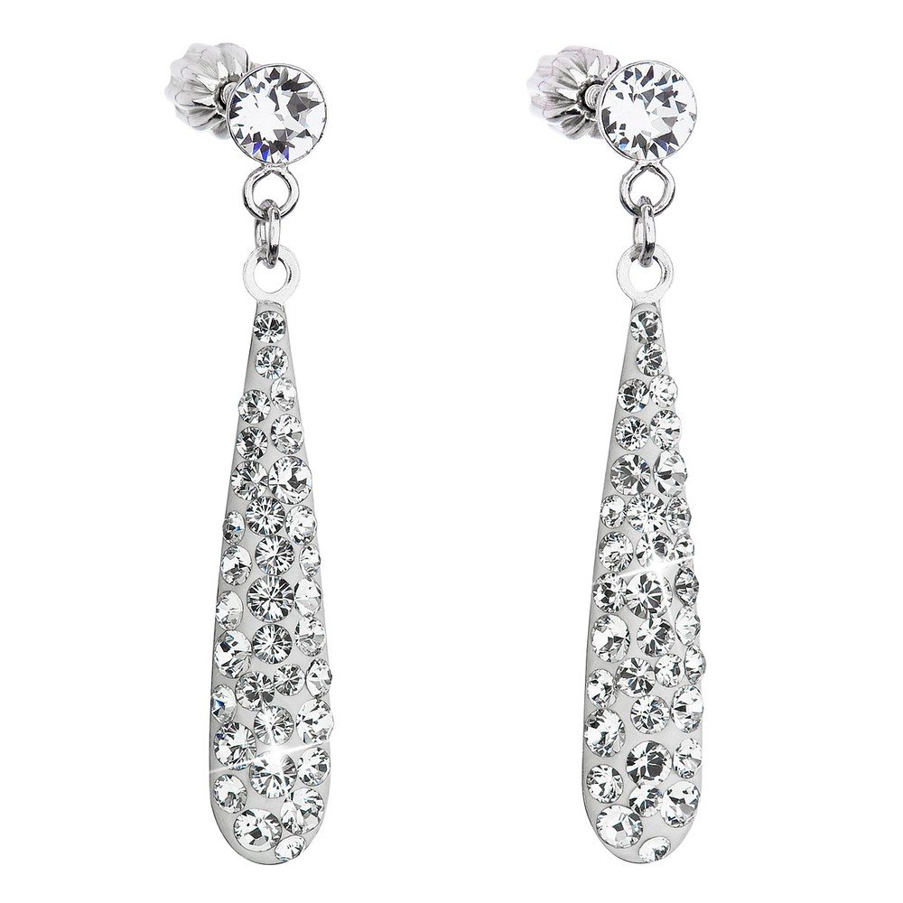 Stříbrné náušnice se Swarovski krystaly Je Veux Mafisto Lucille v:1152378