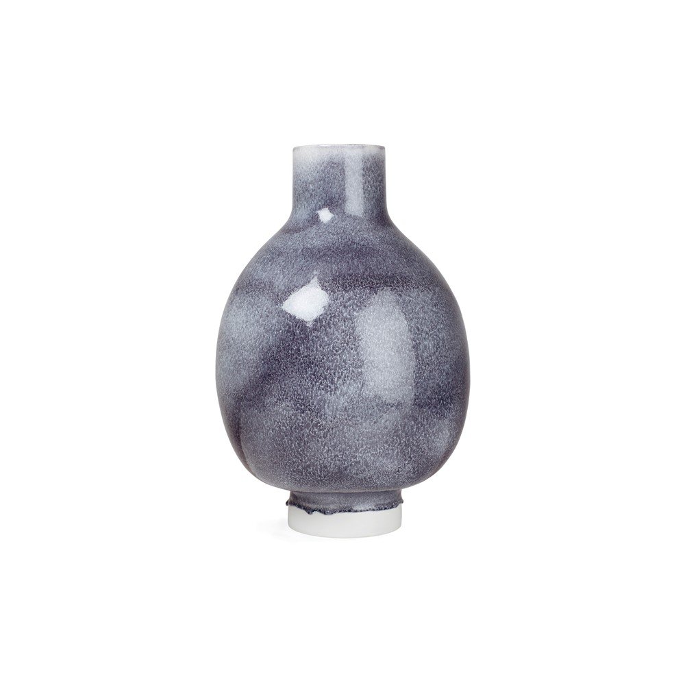 Tmavě šedá porcelánová volně stojící váza Kähler Design Unico, výška 50 cm v:1301562