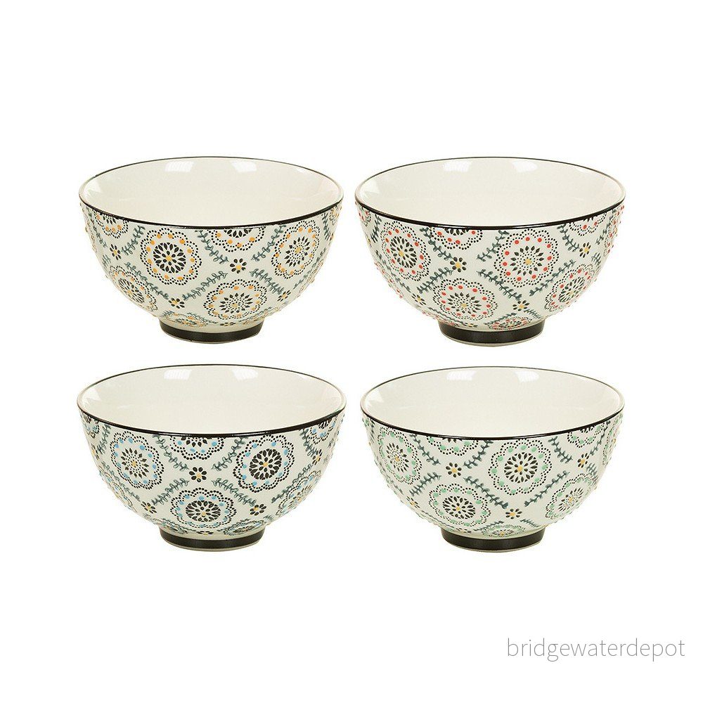 Sada 4 porcelánových misek Santiago Pons Beni, ⌀ 12 cm v:873966