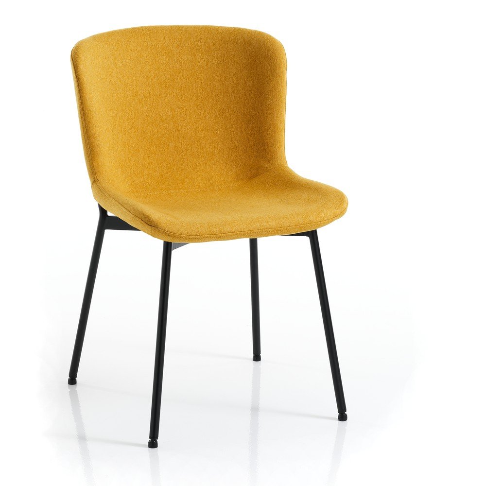 Okrově žluté jídelní židle v sadě 2 ks Snug – Tomasucci v:1735816