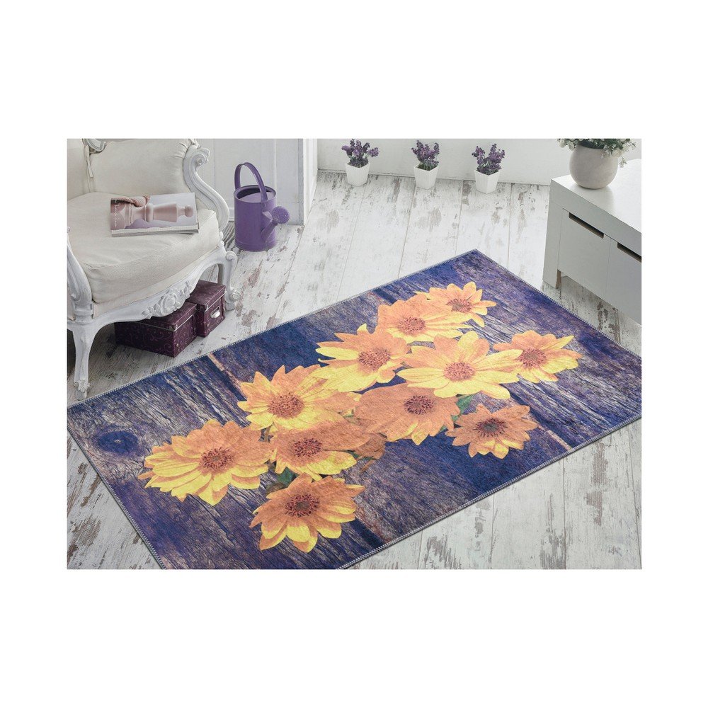 Odolný koberec Vitaus Flower Love, 100 x 160 cm v:1282106