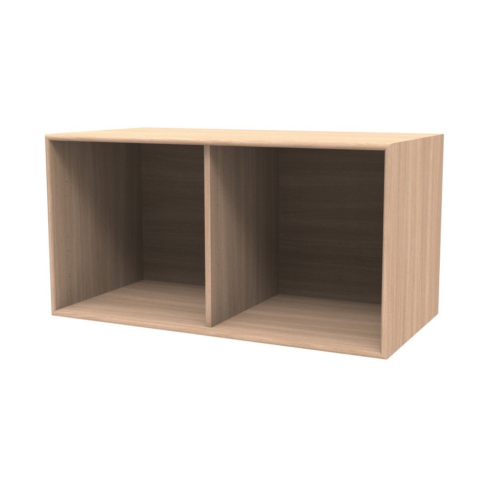 Světle hnědá nástěnná police WOOD AND VISION Choice, 76,8 x 39,7 x 25 cm v:1241928