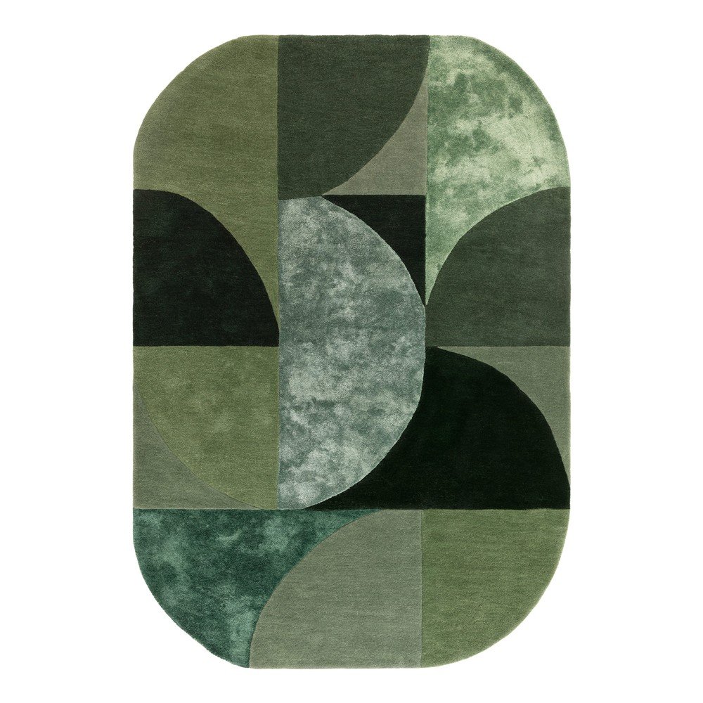 Tmavě zelený vlněný koberec 160x230 cm Forest – Asiatic Carpets v:1565428