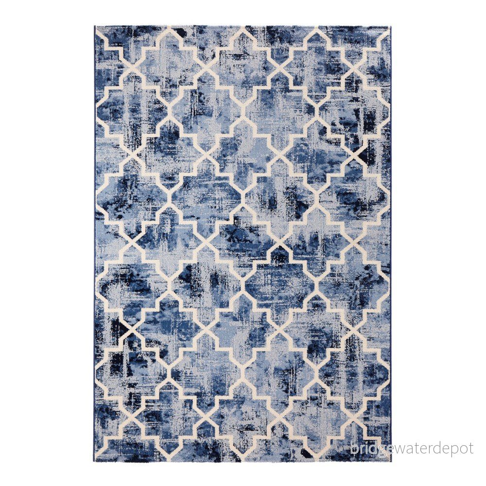 Modrý koberec Mint Rugs Diamond, 200 x 290 cm v:725920