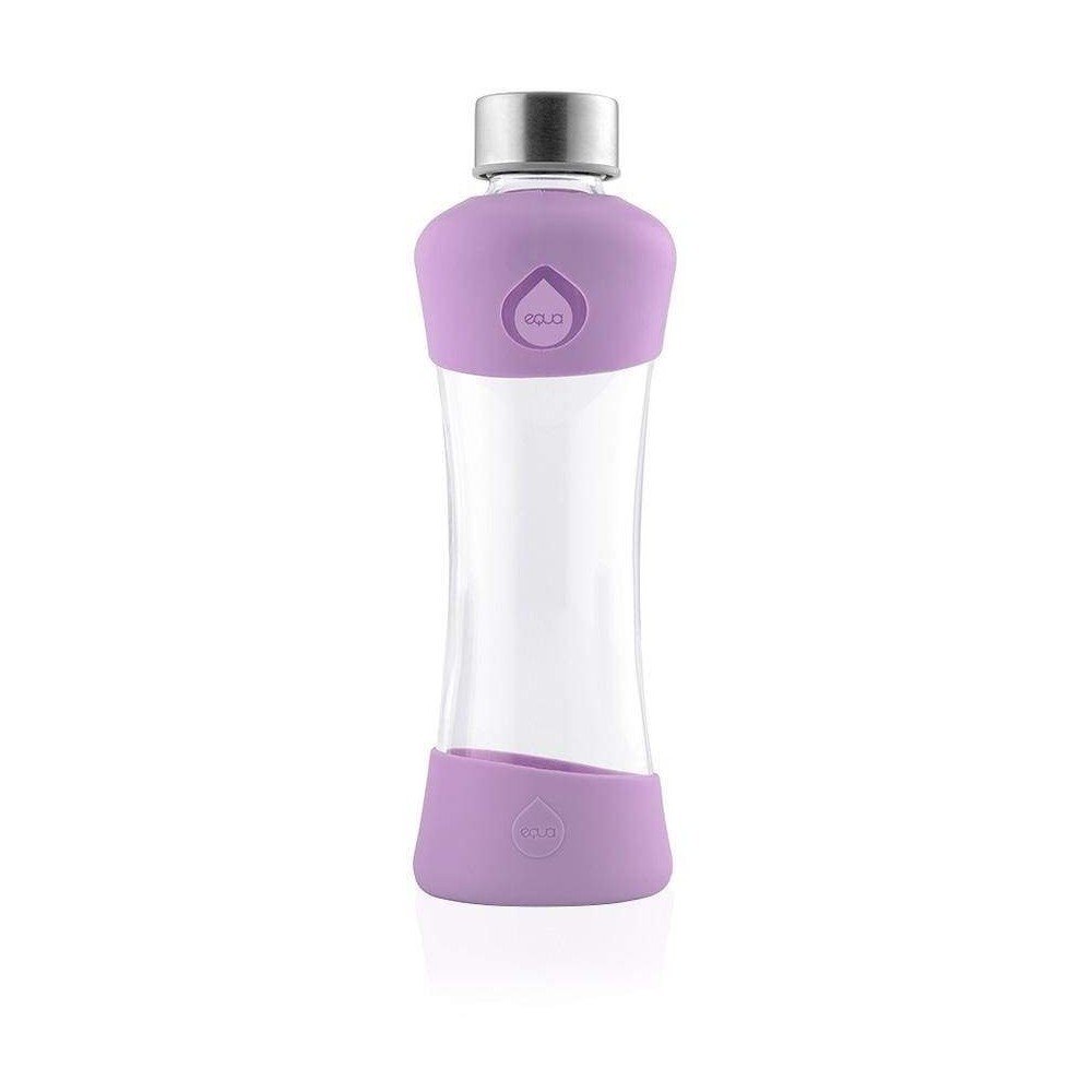 Fialová láhev z borosilikátového skla Equa Active Plum, 550 ml v:1269564