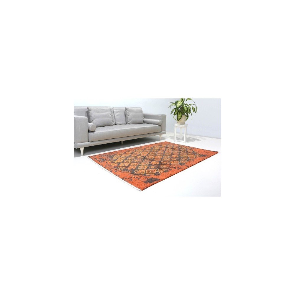 Oranžovo-hnědý oboustranný koberec Homemania, 155 x 230 cm v:933198