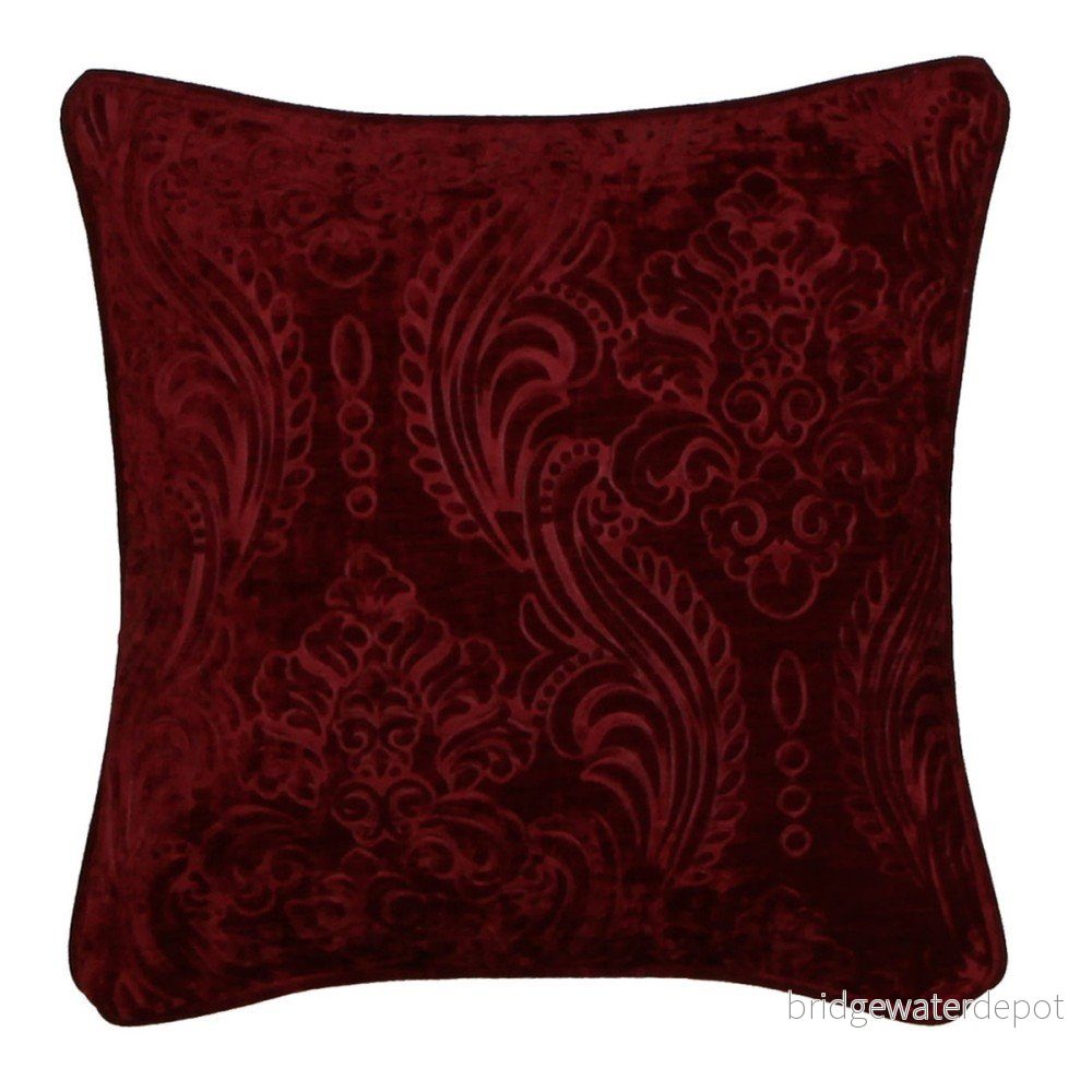Tmavě červený povlak na polštář Kate Louise Exclusive Ranejo, 45 x 45 cm v:1254964