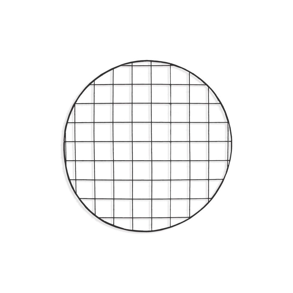 Černá drátěná nástěnka Really Nice Things Circle Negro, ⌀ 59 cm v:898662 Černá drátěná nástěnka Really Nice Things Circle Negro, ⌀ 59 cm v:898662