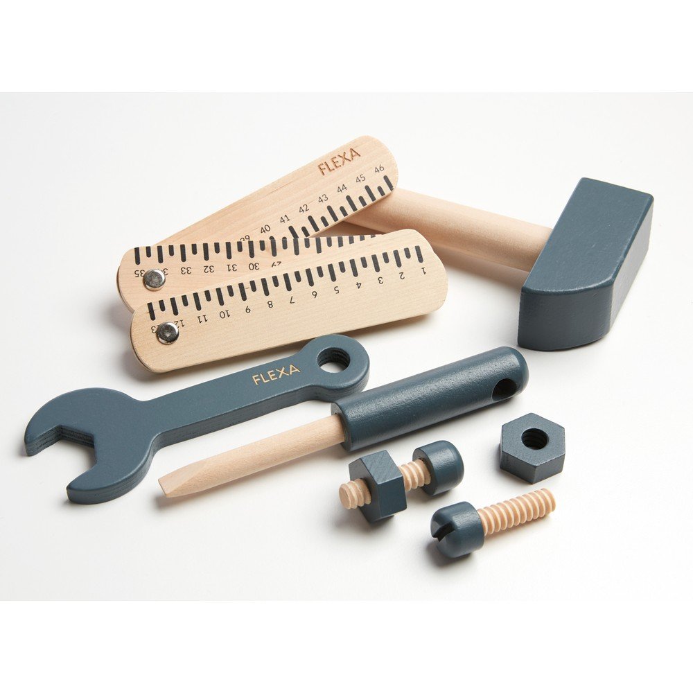 Dětská sada dřevěného nářadí Flexa Play Tool v:1290686 Dětská sada dřevěného nářadí Flexa Play Tool v:1290686