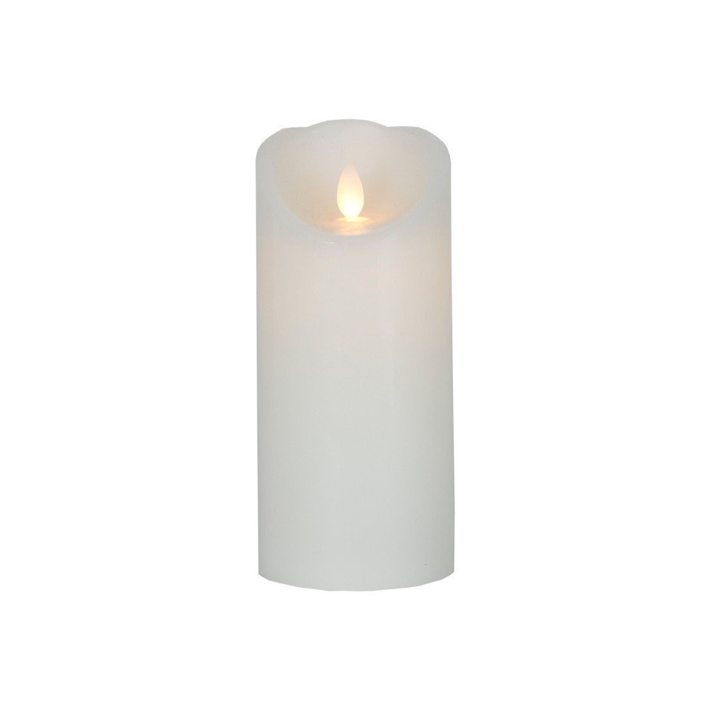 Vosková LED svíčka Best Season Glim Frost, 17 x 8 cm v:890868