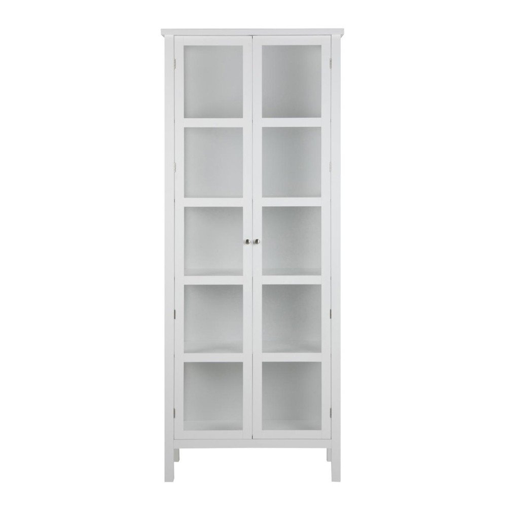 Bílá vitrína Actona Eton, výška 210 cm v:1177986