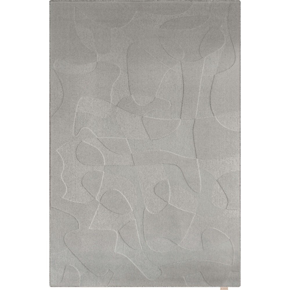 Šedý vlněný koberec 200x300 cm Morphic Botanica – Agnella v:1715984