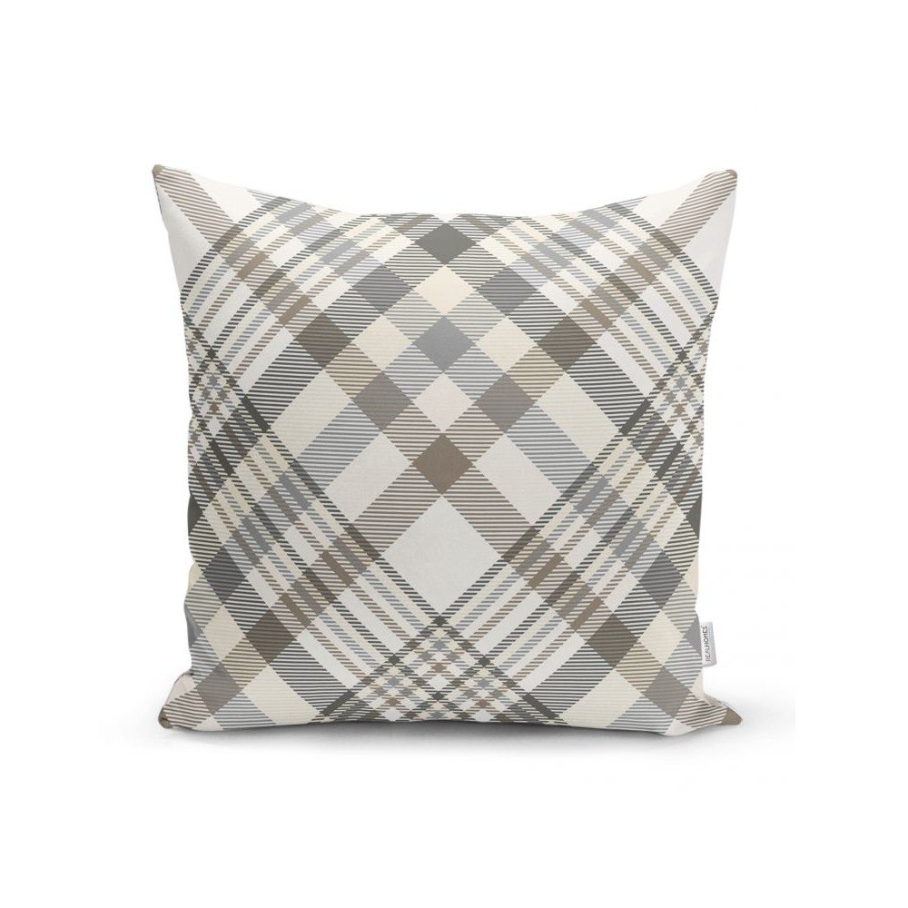 Šedo-béžový dekorativní povlak na polštář Minimalist Cushion Covers Flannel, 45 x 45 cm v:1372035