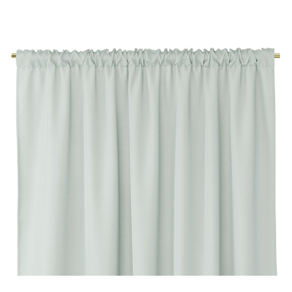 Světle šedý závěs AmeliaHome Pleat, 140 x 250 cm v:1382229