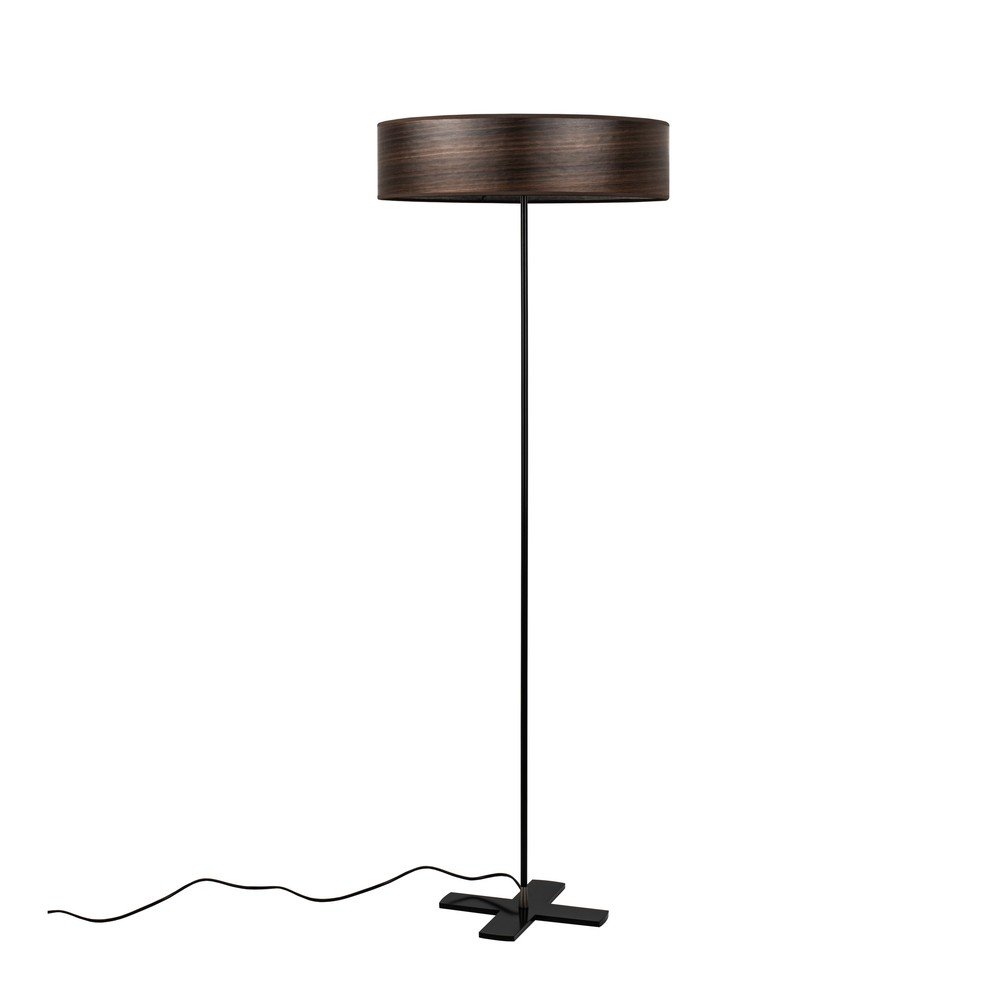 Hnědá stojací lampa Bulb Attack Ocho Slim, ⌀ 50 cm v:1315130