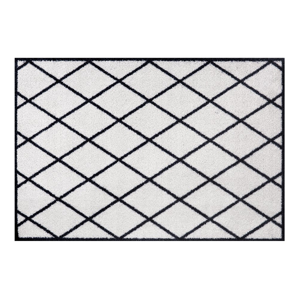 Bílo-černá rohožka Zala Living Scale, 50 x 70 cm v:982536