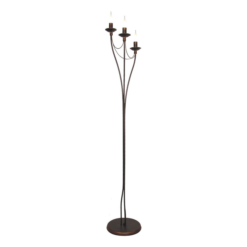 Volně stojící lampa v měděné barvě Glimte Charming, výška 164 cm v:1195054