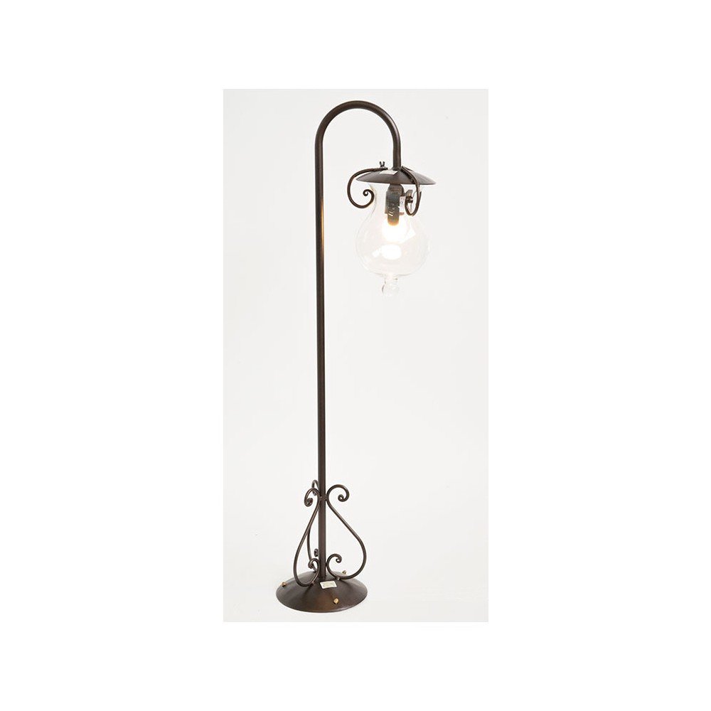 Černá kovová stojací lampa Cruccolini Goccia, výška 100 cm v:1033134