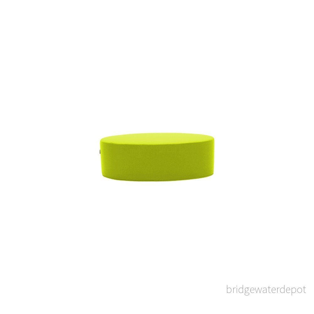 Světle zelený puf Softline Bon-Bon Felt Lime Punch, délka 100 cm v:1195464