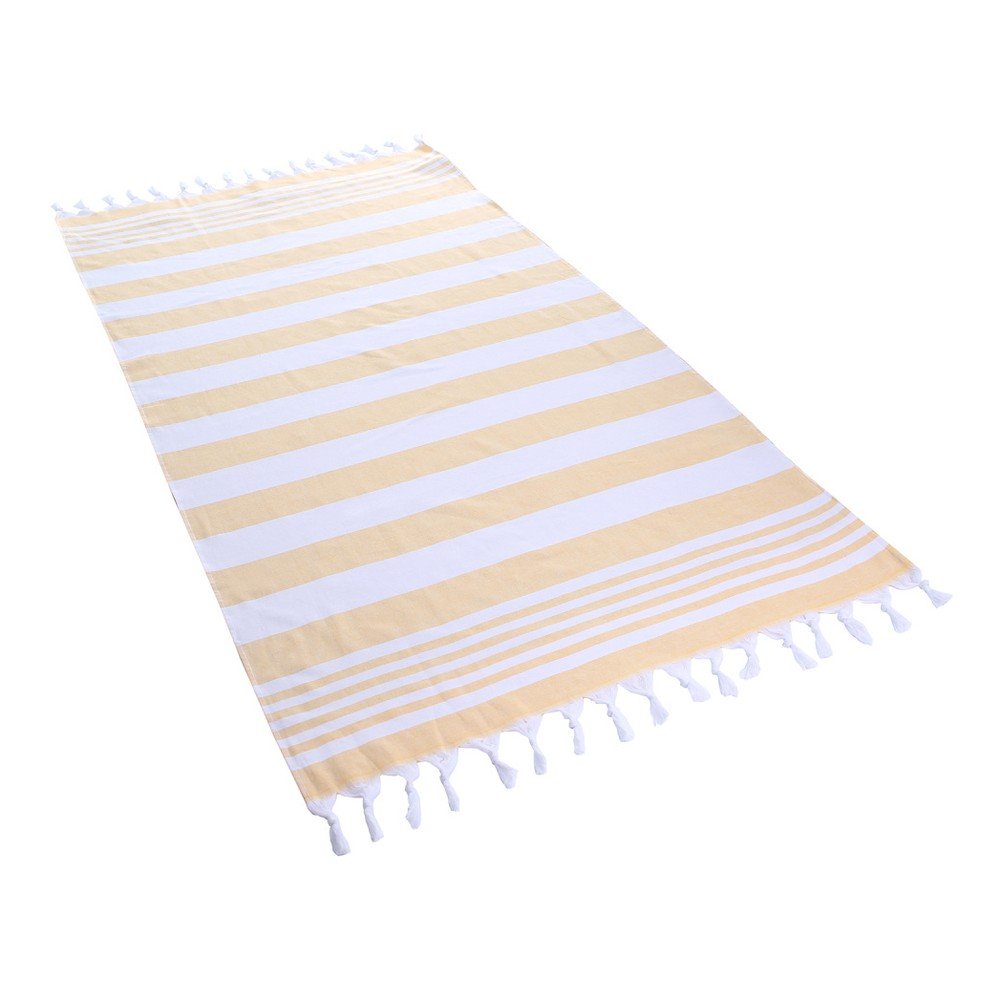 Bavlněná osuška DecoKing Yellow Santorin, 170 x 90 cm v:1077240
