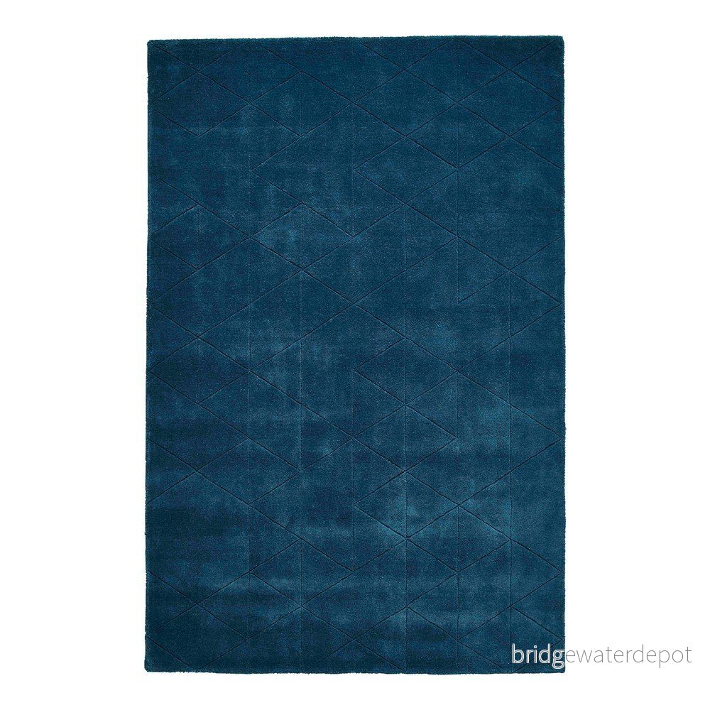 Modrý vlněný koberec Think Rugs Kasbah, 120 x 170 cm v:1414191