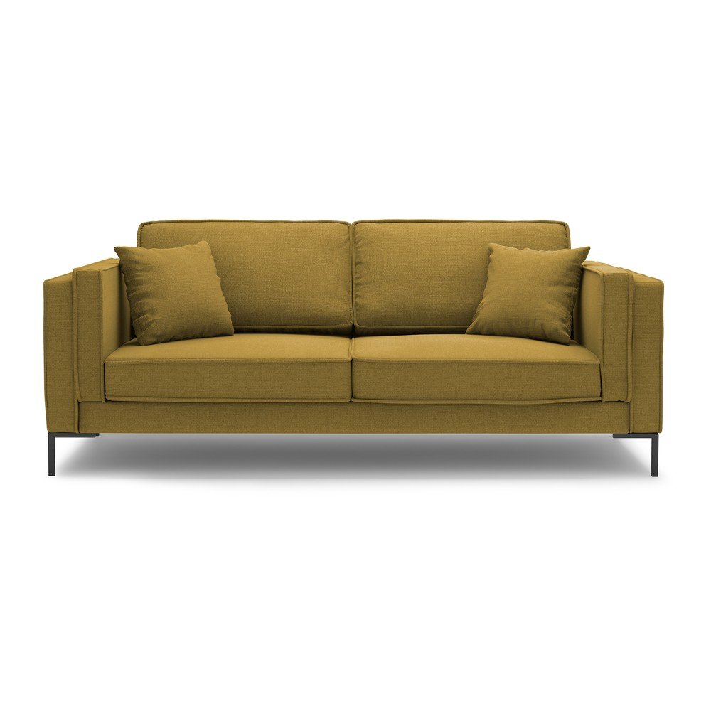 Žlutá pohovka Milo Casa Attilio, 160 cm v:1412273