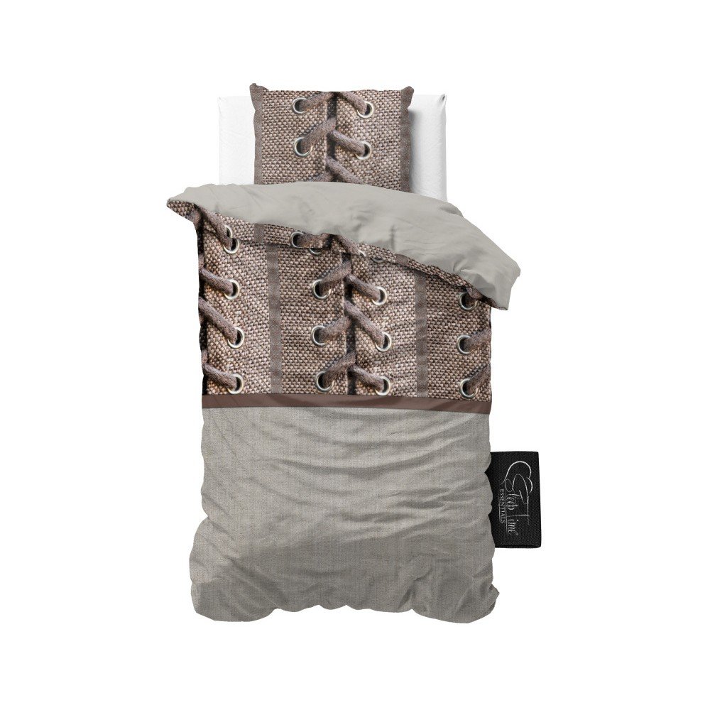 Povlečení z mikroperkálu Sleeptime Laces, 140 x 220 cm v:877068