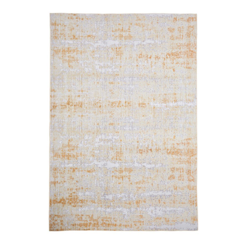 Šedo-žlutý koberec Floorita Abstract, 80 x 150 cm v:1058416