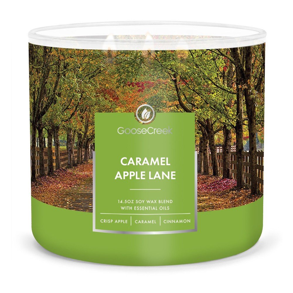 Vonná svíčka Goose Creek Caramel Apple Lane, doba hoření 35 h v:1437767