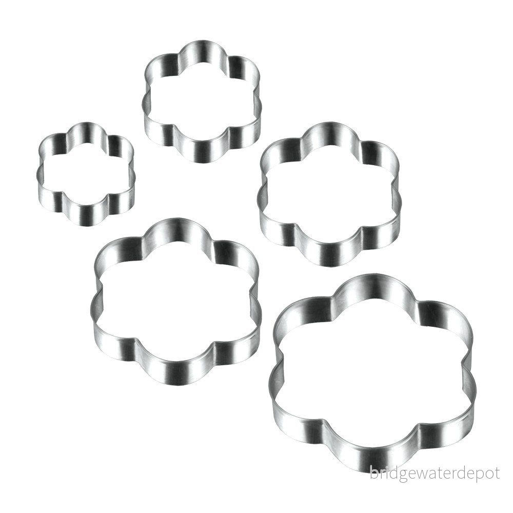 Sada 5 vykrajovátek ve tvaru kytiček Metaltex Cookie Cutters v:1311936